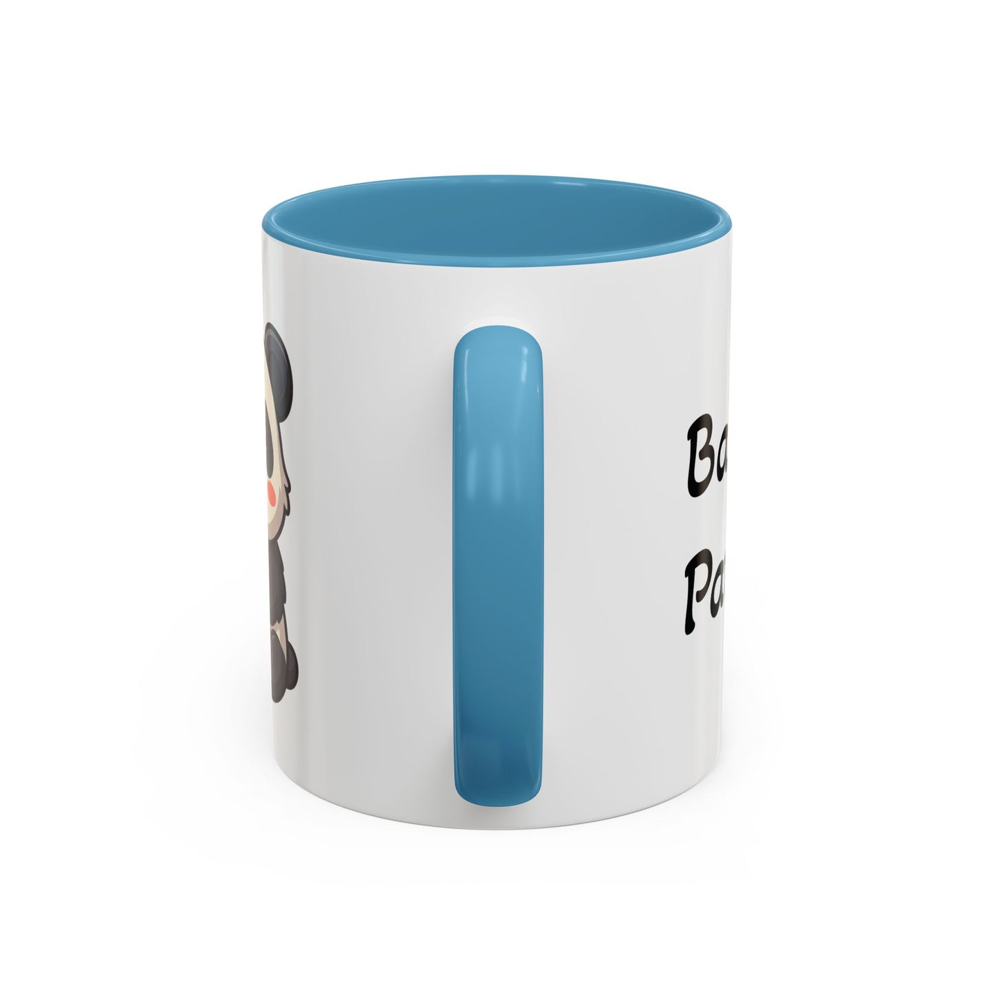 Cute Panda Bamboo Accent Coffee Mug (11oz) — Adorable Animal Lover Gift