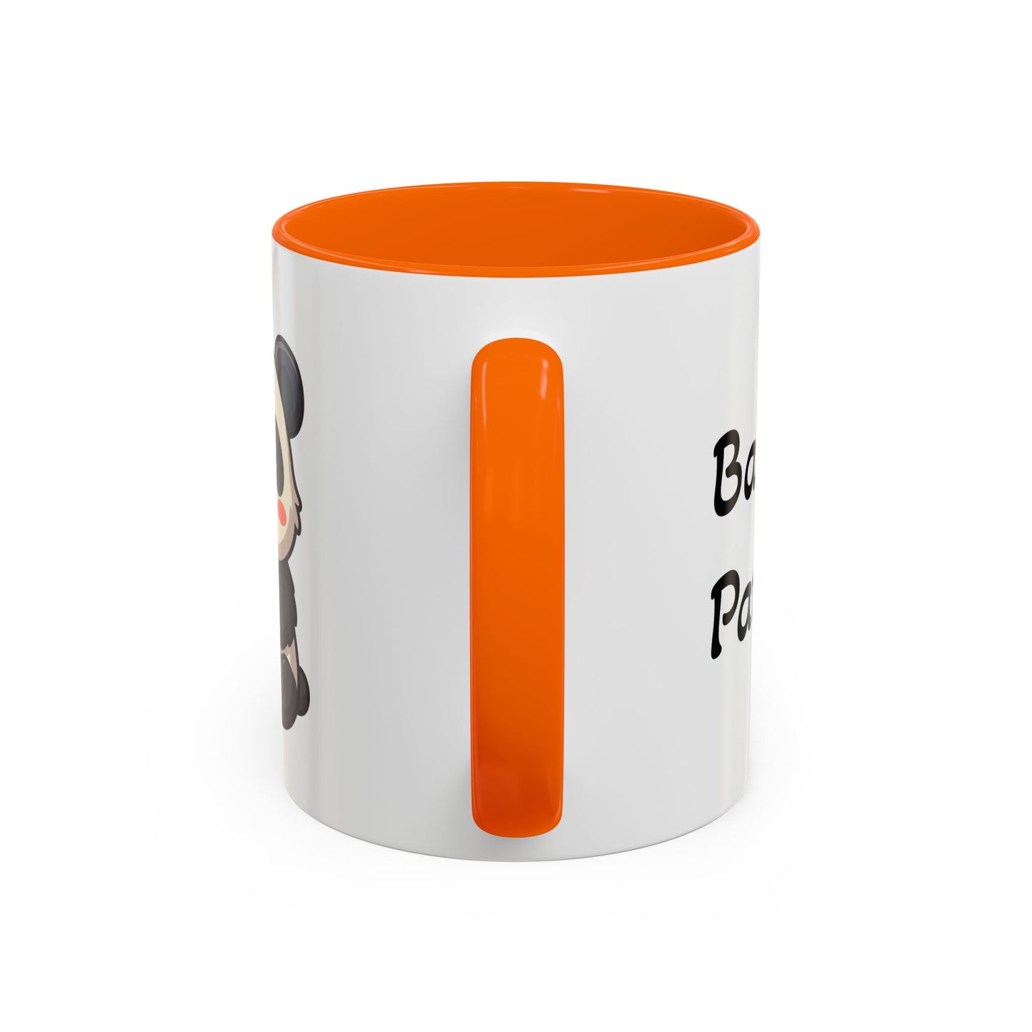 Cute Panda Bamboo Accent Coffee Mug (11oz) — Adorable Animal Lover Gift