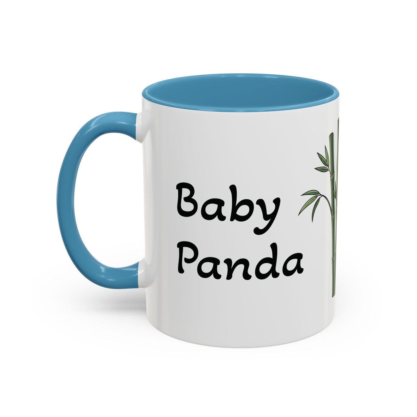 Cute Panda Bamboo Accent Coffee Mug (11oz) — Adorable Animal Lover Gift