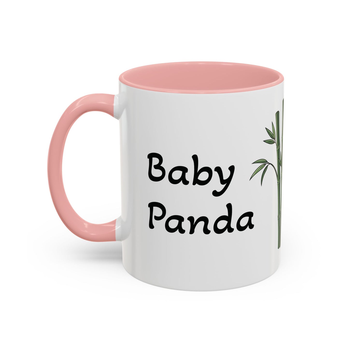 Cute Panda Bamboo Accent Coffee Mug (11oz) — Adorable Animal Lover Gift