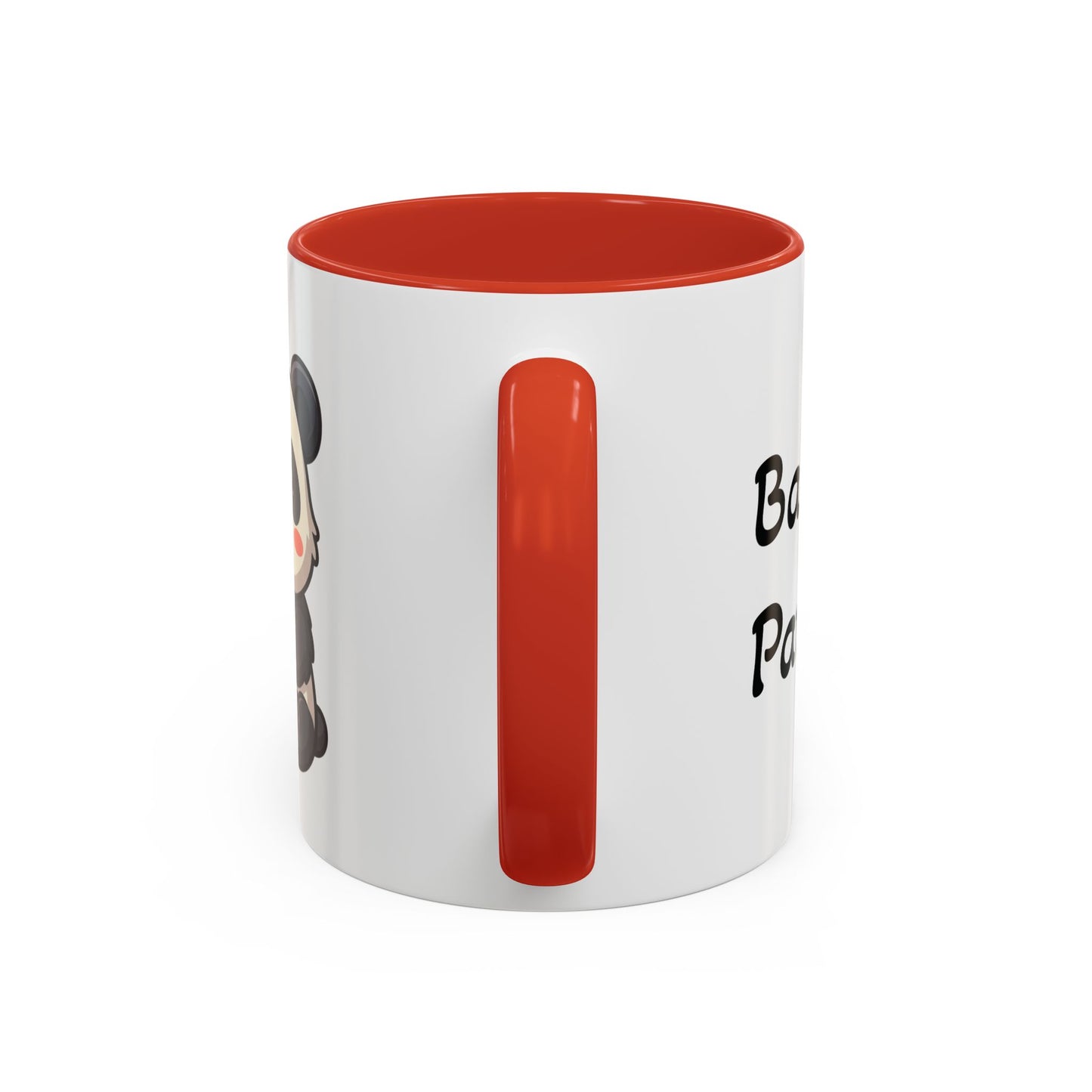 Cute Panda Bamboo Accent Coffee Mug (11oz) — Adorable Animal Lover Gift