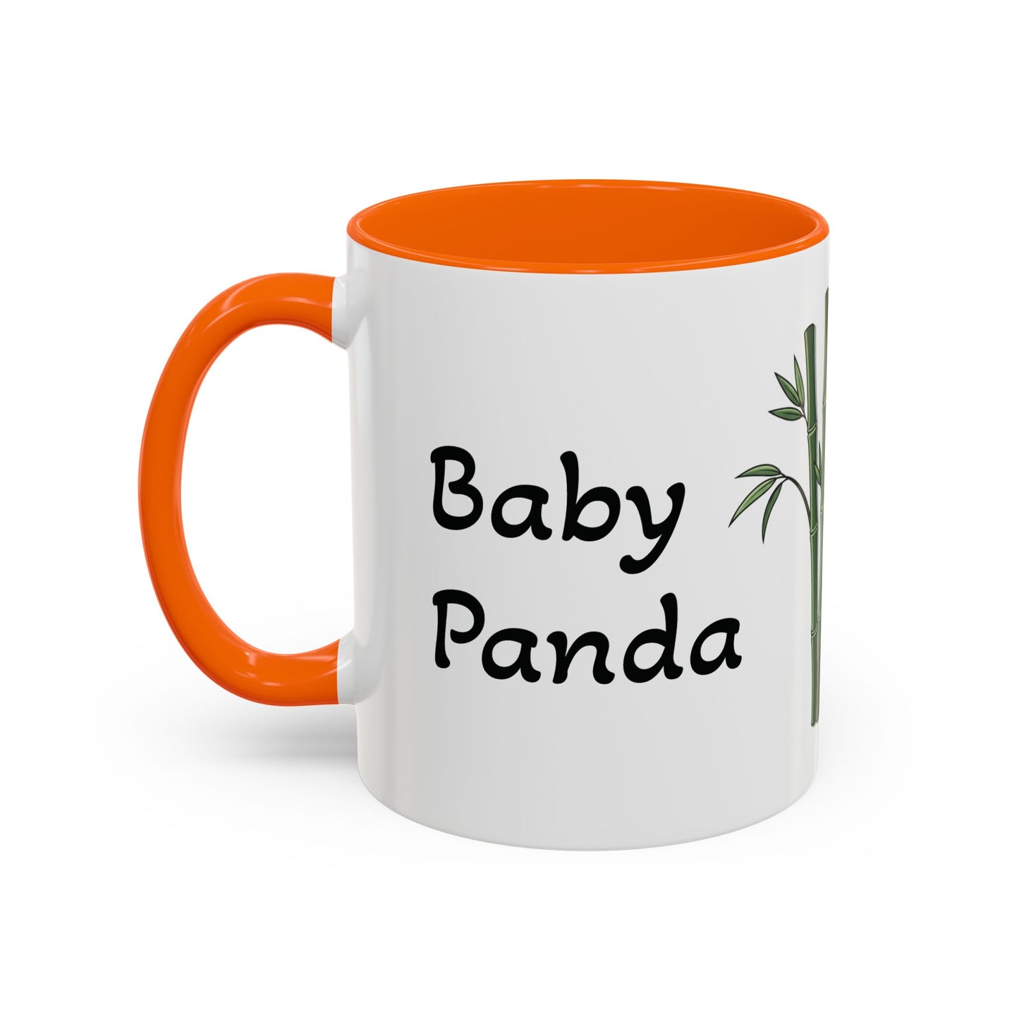 Cute Panda Bamboo Accent Coffee Mug (11oz) — Adorable Animal Lover Gift