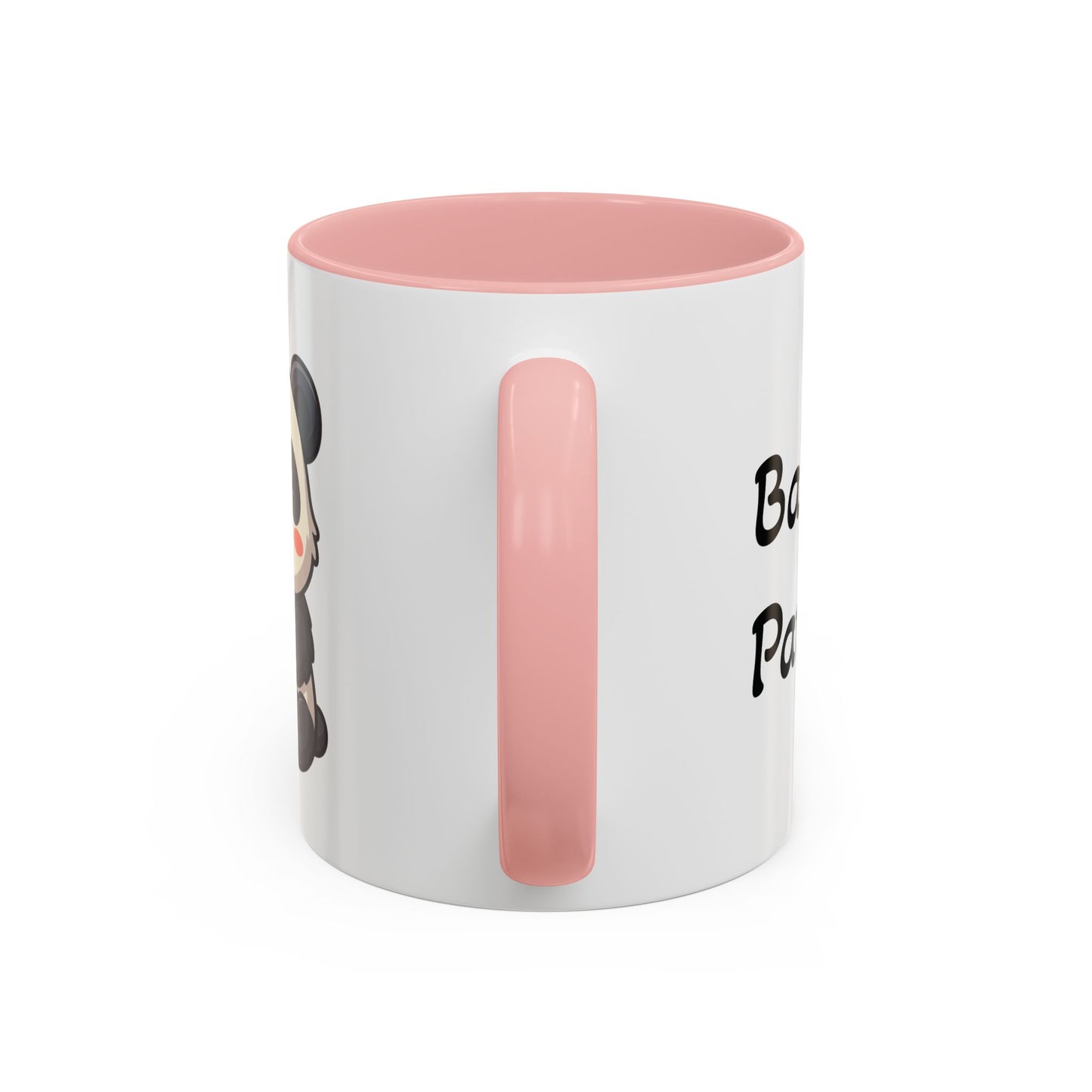 Cute Panda Bamboo Accent Coffee Mug (11oz) — Adorable Animal Lover Gift